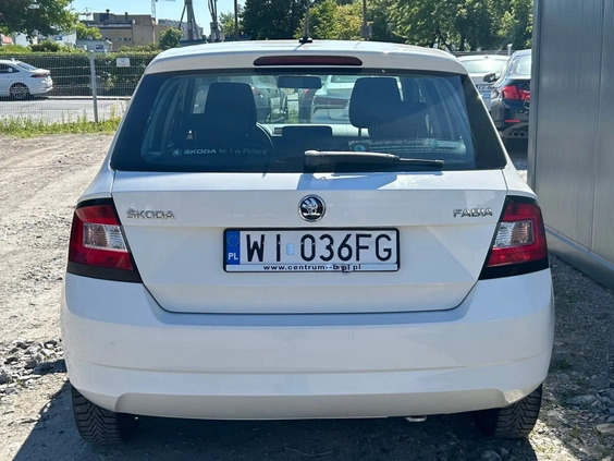 Skoda Fabia cena 24900 przebieg: 181000, rok produkcji 2015 z Koło małe 92